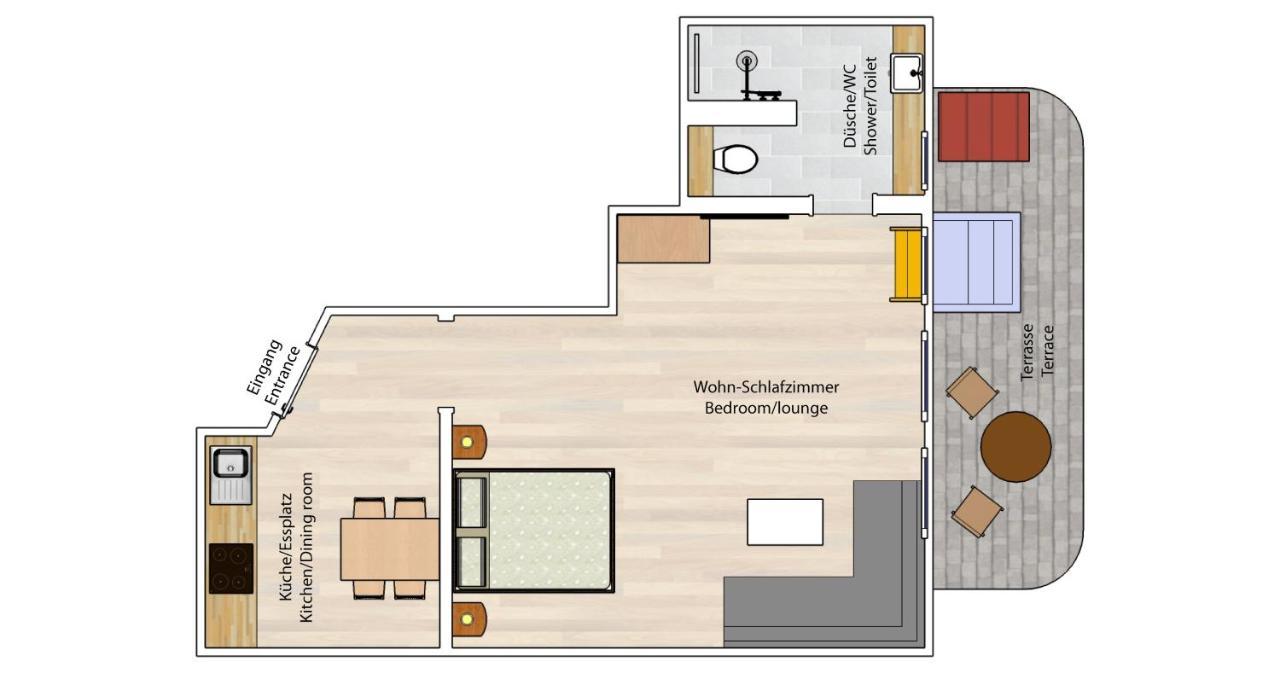 Apartamento Downstairs6B Dipperz Exterior foto